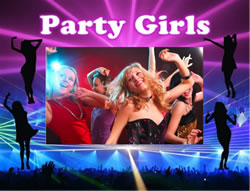 party girls photo frame